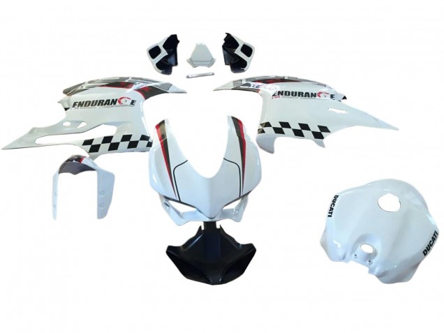 2015-2020 Ducati 959/1299 Motorcycle Fairings - White Red Black Australia