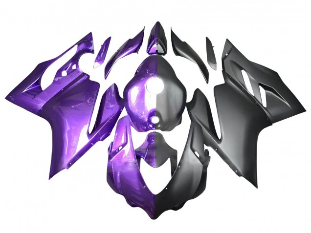 2015-2020 Ducati 959/1299 Motorcycle Fairings - Purple Matte Black Australia