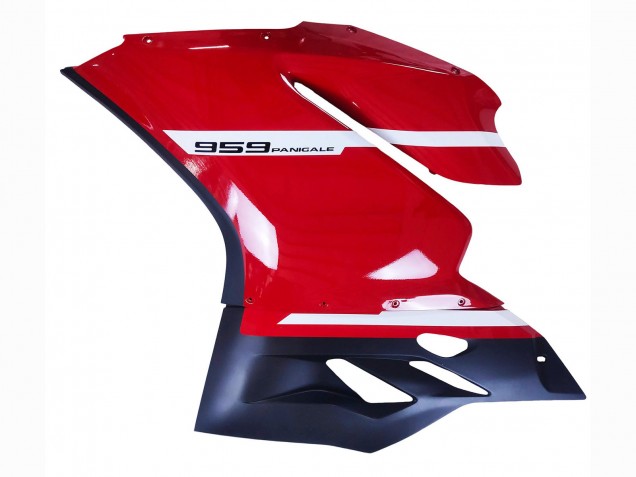 2015-2020 Ducati 959 Motorcycle Fairings - Red Matte Black Australia