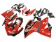 2015-2020 Ducati 959/1299 Motorcycle Fairings - Red Glossy Black Fiamm Australia