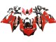 2015-2020 Ducati 959/1299 Motorcycle Fairings - Red Glossy Black Fiamm Australia