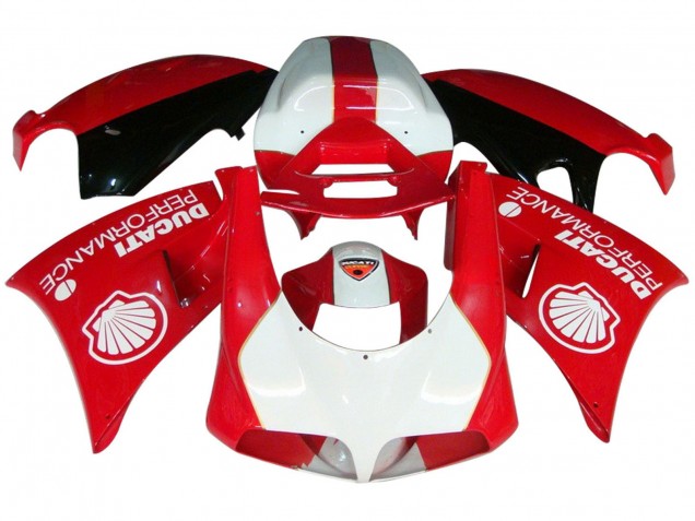 2015-2020 Ducati 959/1299 Motorcycle Fairings - White Red Glossy Black Performance Australia