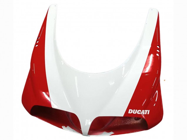 1993-2005 Ducati 996 Motorcycle Fairings - White Red Gold Glossy Black Corse Performance Australia