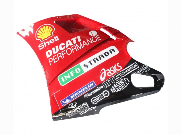 1993-2005 Ducati 748/916/996/998 Motorcycle Fairings - White Red Yellow Green Glossy Black Performance Australia