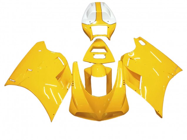 1993-2005 Ducati 748/916/996/998 Motorcycle Fairings - White Yellow Australia