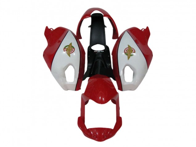 2008-2012 Ducati Monster 696 796 1100 1100S Motorcycle Fairing - White Red Australia