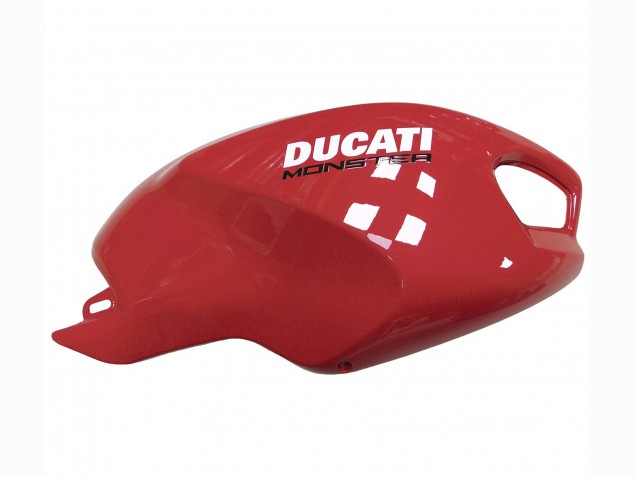 2008-2012 Ducati Monster 696 796 1100 1100S Motorcycle Fairings - Red White Australia