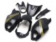 2008-2012 Ducati Monster 696 796 1100 1100S Motorcycle Fairings - Matte Black Gold Australia