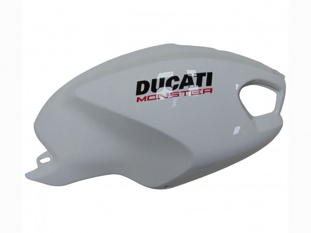 2008-2012 Ducati Monster 696 796 1100 1100S Motorcycle Fairings - White Red Glossy Black Australia