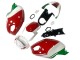 2008-2012 Ducati Monster 696 796 1100 1100S Motorcycle Fairing - White Red Green Australia