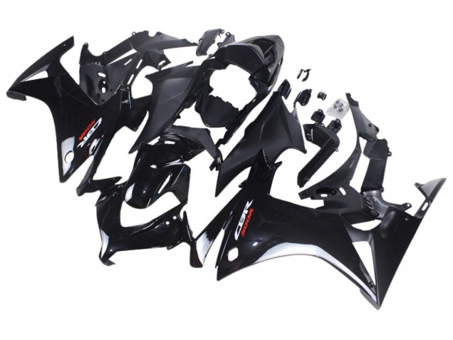 2013-2015 Honda CBR500R Motorcycle Fairings - Glossy Black Matte Black Australia
