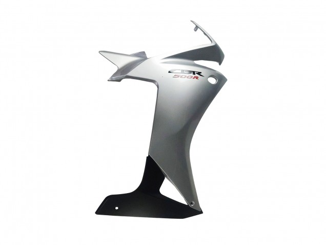 2013-2015 Honda CBR500R Motorcycle Fairing - Silver Glossy Black Australia