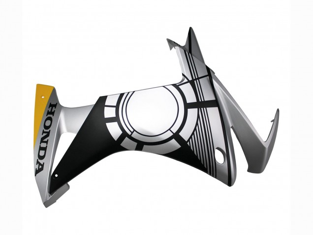 2013-2015 Honda CBR500R Motorcycle Fairings - Silver Yellow Matte Black Australia
