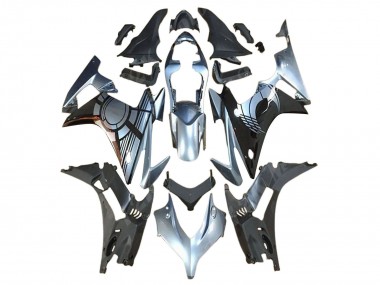 Affordable 2013-2015 Honda CBR500R Motorcycle Fairing Kits - Silver Glossy Black Australia