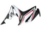2016-2018 Honda CBR500R Motorcycle Fairings - White Red Matte Black Australia