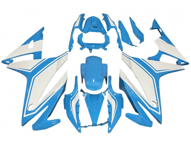 2016-2018 Honda CBR500R Motorcycle Fairings - Light Blue White Australia