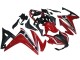 2016-2018 Honda CBR500R Motorcycle Fairings - Red White Matte Black Australia