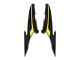 2022-2023 Honda CBR500R Motorcycle Fairings - Matte Black Yellow Australia