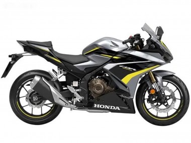 Affordable 2022-2023 Honda CBR500R Motorcycle Fairings - Silver Yellow Glossy Black Australia