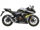 2022-2023 Honda CBR500R Motorcycle Fairings - Silver Yellow Glossy Black Australia