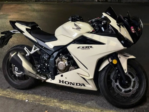2022-2023 Honda CBR500R Motorcycle Fairings - Pearl White Australia