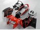 1998-2001 Honda VFR 800 Motorcycle Fairings - Red Glossy Black Stripe Australia