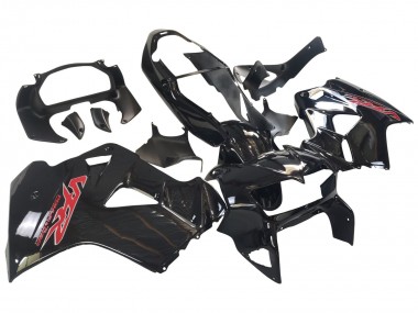 Affordable 1998-2001 Honda VFR 800 Motorcycle Fairings - Glossy Black Red Decal Australia