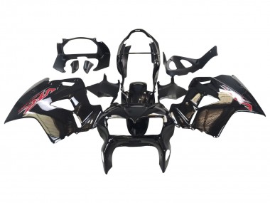 Affordable 1998-2001 Honda VFR 800 Motorcycle Fairings - Glossy Black Red Decal Australia