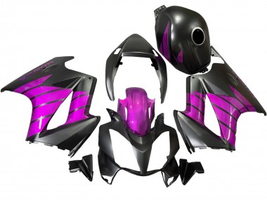 Affordable 2002-2013 Honda VFR 800 Motorcycle Fairings - Purple Matte Black Australia