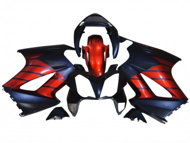 Affordable 2002-2013 Honda VFR 800 Motorcycle Fairings - Red Blue Matte Black Australia