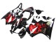 2002-2013 Honda VFR 800 Motorcycle Fairings - Glossy Black Red Australia