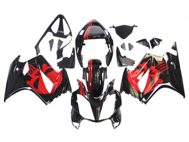 Affordable 2002-2013 Honda VFR 800 Motorcycle Fairings - Glossy Black Red Australia