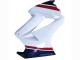 2002-2013 Honda VFR 800 Motorcycle Fairings - White Red Dark Blue Australia