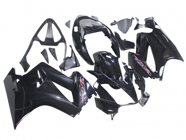 2002-2013 Honda VFR 800 Motorcycle Fairing - Glossy Black Australia