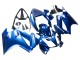 2002-2013 Honda VFR 800 Motorcycle Fairing - Blue Australia