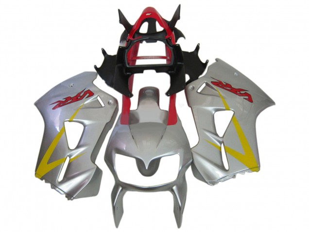 2002-2013 Honda VFR 800 Motorcycle Fairings - Silver Red Yellow Australia