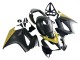 2002-2013 Honda VFR 800 Motorcycle Fairings - Yellow Matte Black Australia