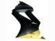 2002-2013 Honda VFR 800 Motorcycle Fairings - Yellow Matte Black Australia