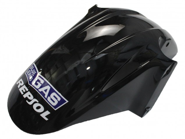 2002-2013 Honda VFR 800 Motorcycle Fairings - Silver Glossy Black Repsol Australia