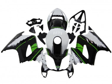 Affordable 2002-2013 Honda VFR 800 Motorcycle Fairings - White Green Glossy Black Australia