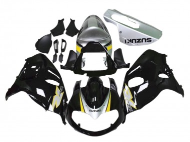 Affordable 1998-2003 Suzuki TL1000R Motorcycle Fairings - Glossy Black Silver Yellow Australia