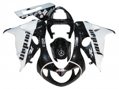 Affordable 1998-2003 Suzuki TL1000R Motorcycle Fairings - Glossy Black White Jordan Australia