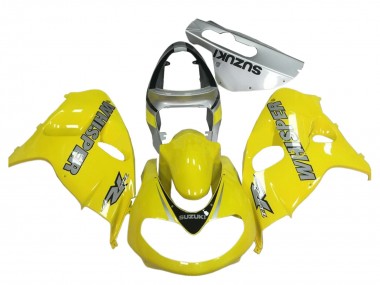 Affordable 1998-2003 Suzuki TL1000R Motorcycle Fairings - Yellow Grey WHISOER Australia