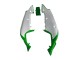 1996-2003 Kawasaki ZX7R Motorcycle Fairings - White Green Black Australia