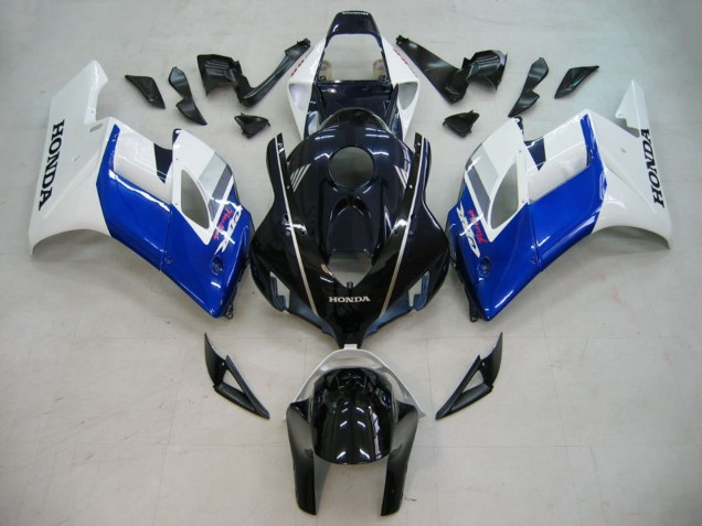 2004-2005 Honda CBR1000RR Motorcycle Fairings - White Blue Glossy Black Fireblade Australia