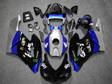Affordable 2004-2005 Honda CBR1000RR Motorcycle Fairings - Silver Blue Glossy Black Green Monster Sky Australia
