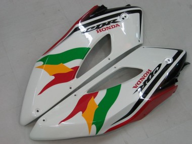 Affordable 2004-2005 Honda CBR1000RR Motorcycle Fairings - White Blue Red Glossy Black Star EuroBet Lee Australia