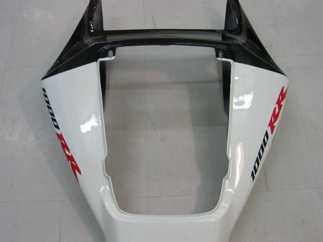 2004-2005 Honda CBR1000RR Motorcycle Fairings - White Blue Red Glossy Black Star Carrera Lee Australia