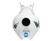 2004-2005 Honda CBR1000RR Motorcycle Fairings - White Light Blue Yellow Black Konica Minolta Australia