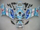 2004-2005 Honda CBR1000RR Motorcycle Fairings - White Blue Snow Nastro Azzurro 46 Australia